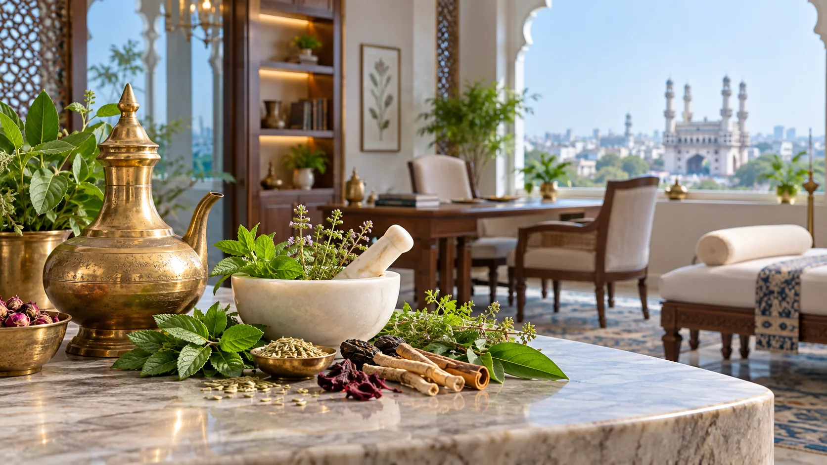 Calm wellness environment